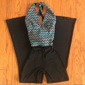 Bisou Bisou Halter Jumpsuit